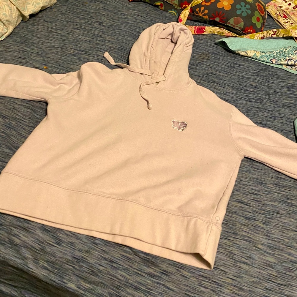 Ivory Ella Sweater (L)-light purple
